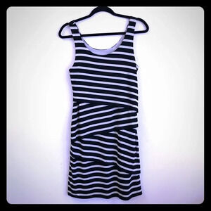Ann Taylor LOFT Striped Tank Style Dress XS